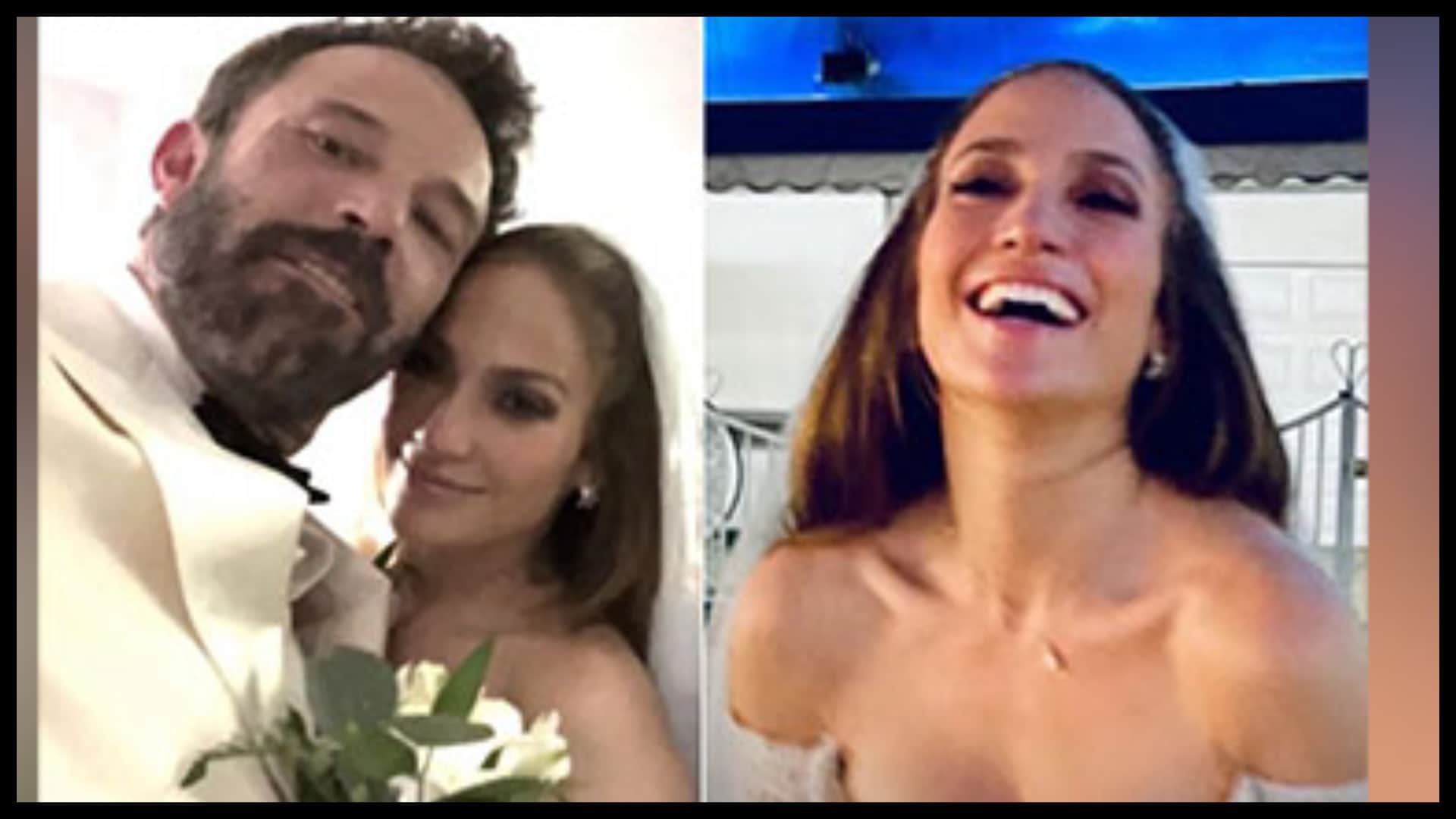 Jennifer And Ben Wedding: Hollywood Couple Were Seen Crying while exchanging vows with each other wedding