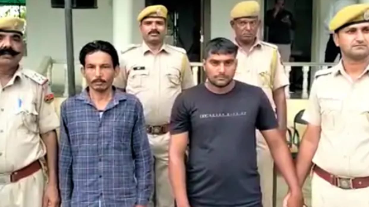 Police arrested two accused in the case of demanding ransom of five crore by kidnapping from Hisar