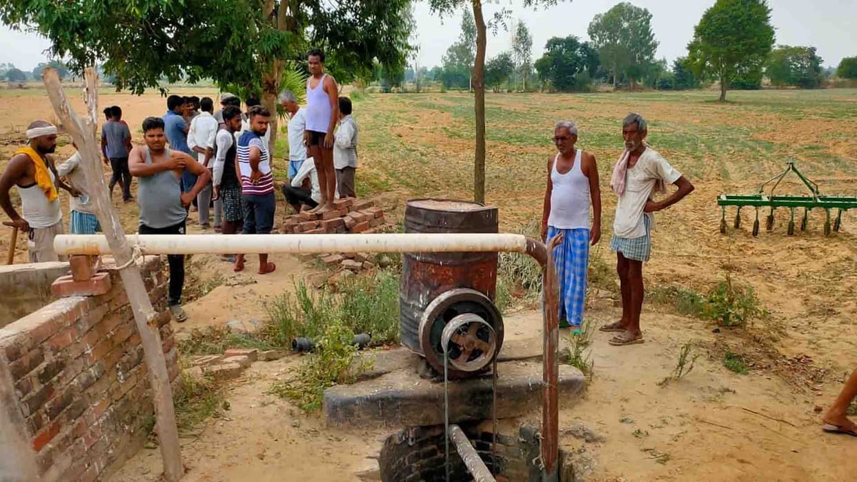 Kanpur: Farmer body found lying in a well