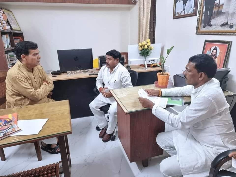 MLA met Energy Minister to complete the construction work of the sub-station