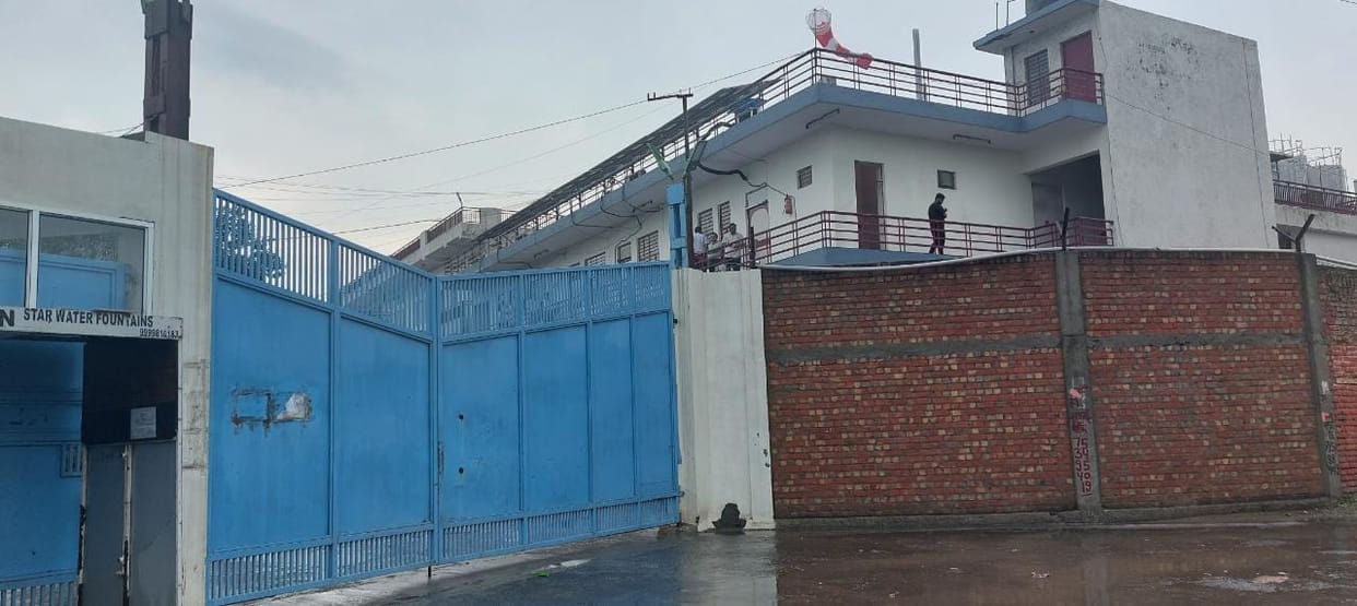 Income Tax Department raid on Madhusudan Milk Plant