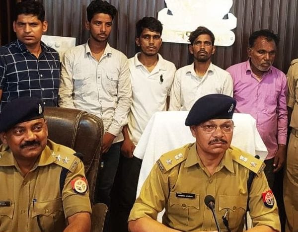 kanpur dehat: four miscreants of inter-district thieves gang arrested, eight thefts revealed