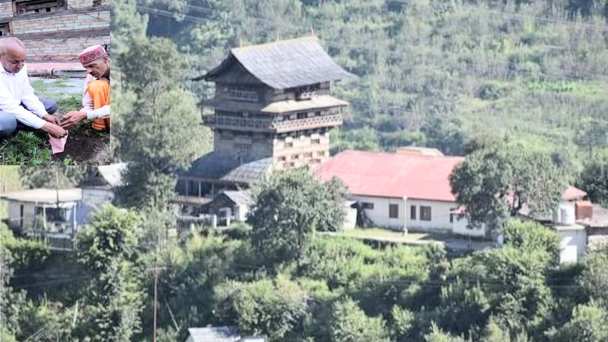Himachal Mandi News: pangna village soil used in new parliament building