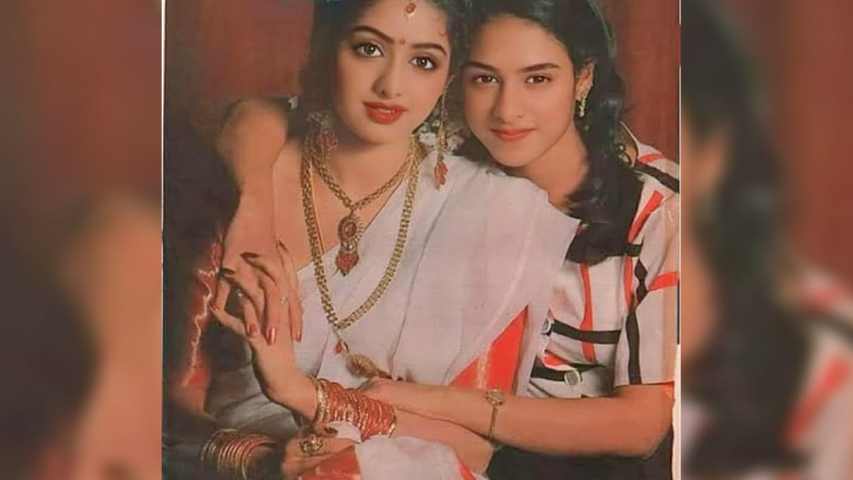 Actress Sridevi Younger Sister Srilatha Is Very Beautiful Latest Photos goes Viral on social media