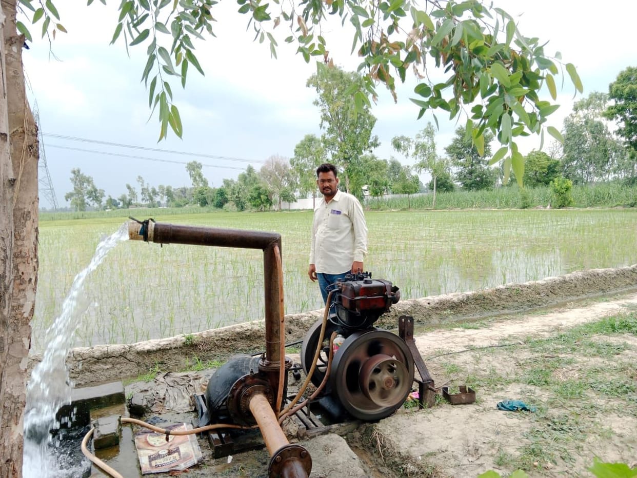 Crisis on paddy due to weather and diesel