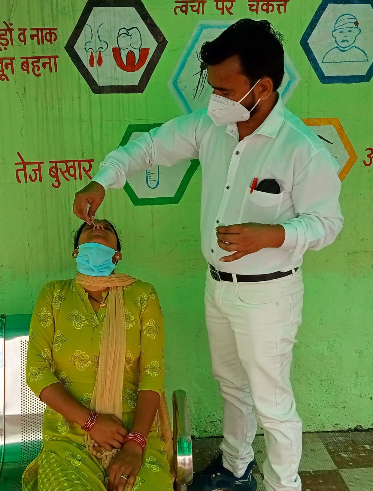 three Corona Positve case in Almora