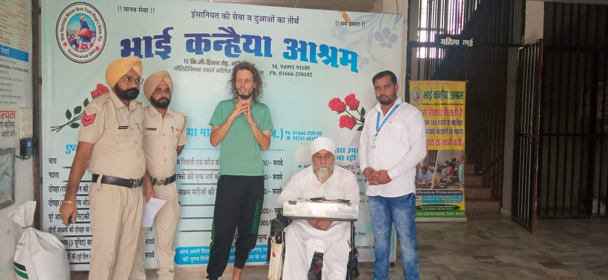 Foreign tourists will reach their country with the efforts of Bhai Kanhaiya Ashram
