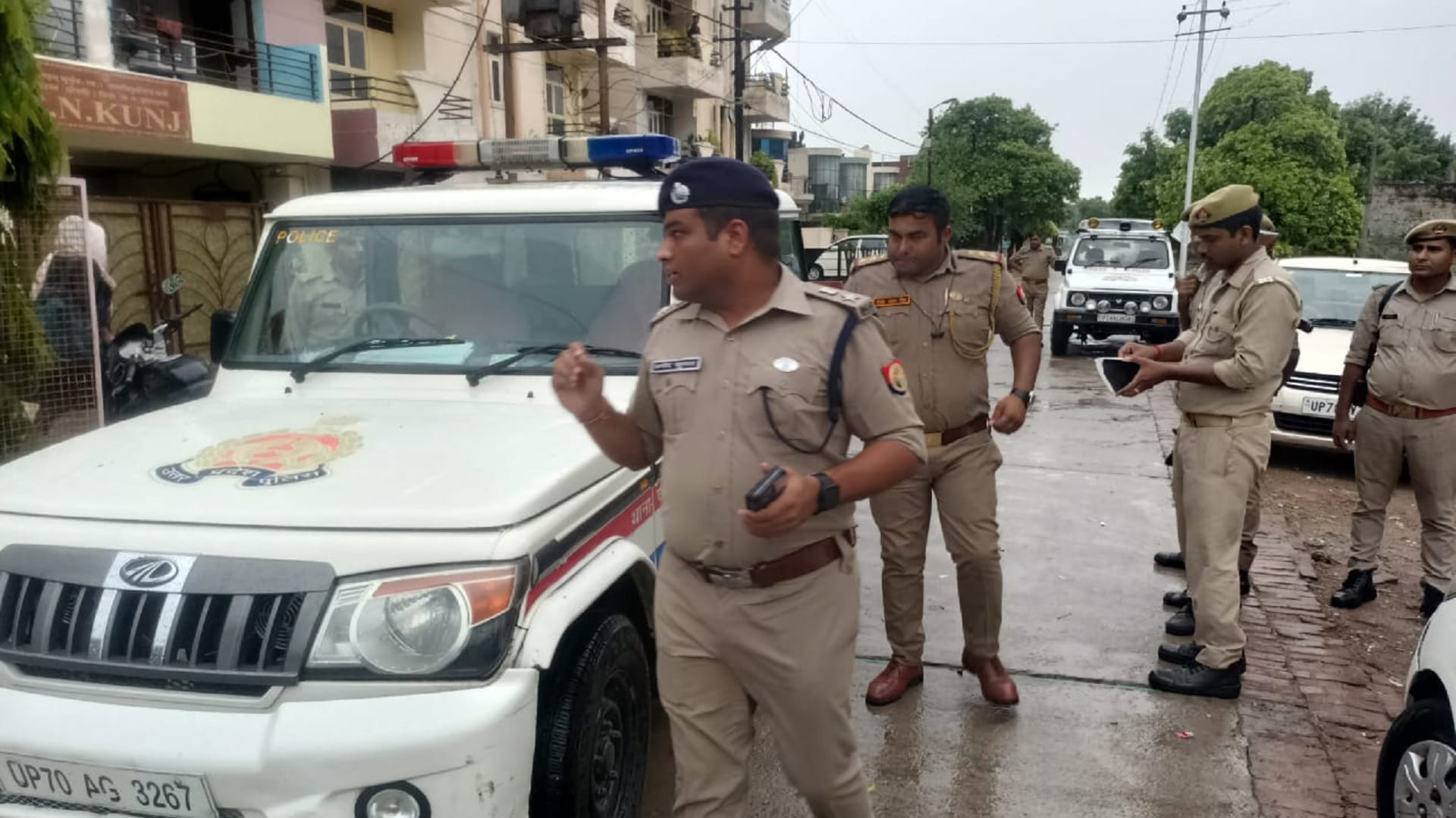 Kanpur builder burnt alive contractor All evidence at place where incident took place was washed away by rain