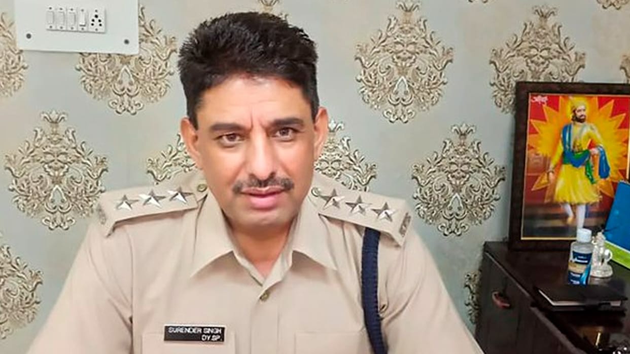 accused driver arrested from Bharatpur for crushing DSP in Haryana