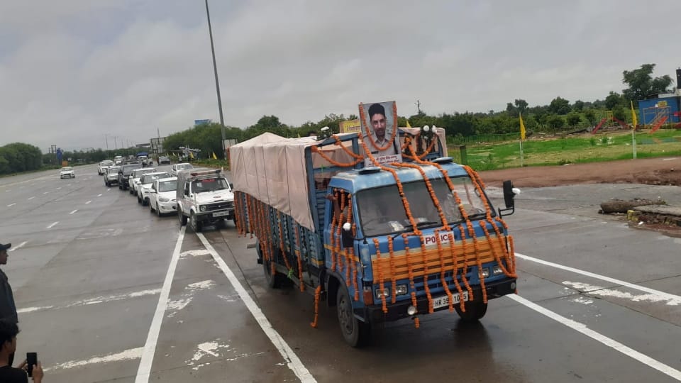 Martyr DSP Funeral Will Be Held Today in Hisar's Ancestral Village News in Hindi