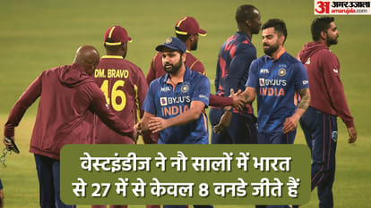 India vs West Indies Head to Head ODI Records Check All Details in Hindi