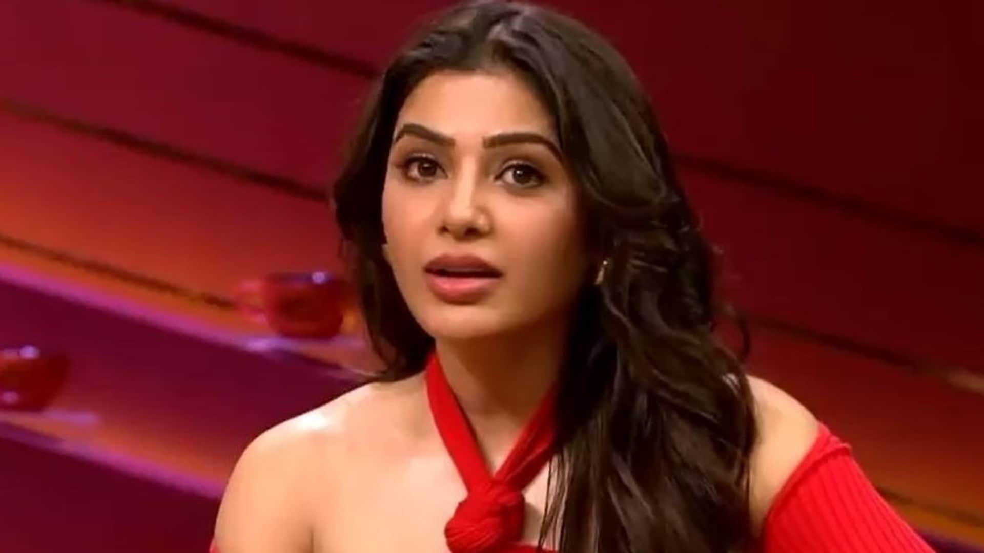 koffee with karan season 7 samantha ruth prabhu on hard feelings with ex husband naga chaitanya