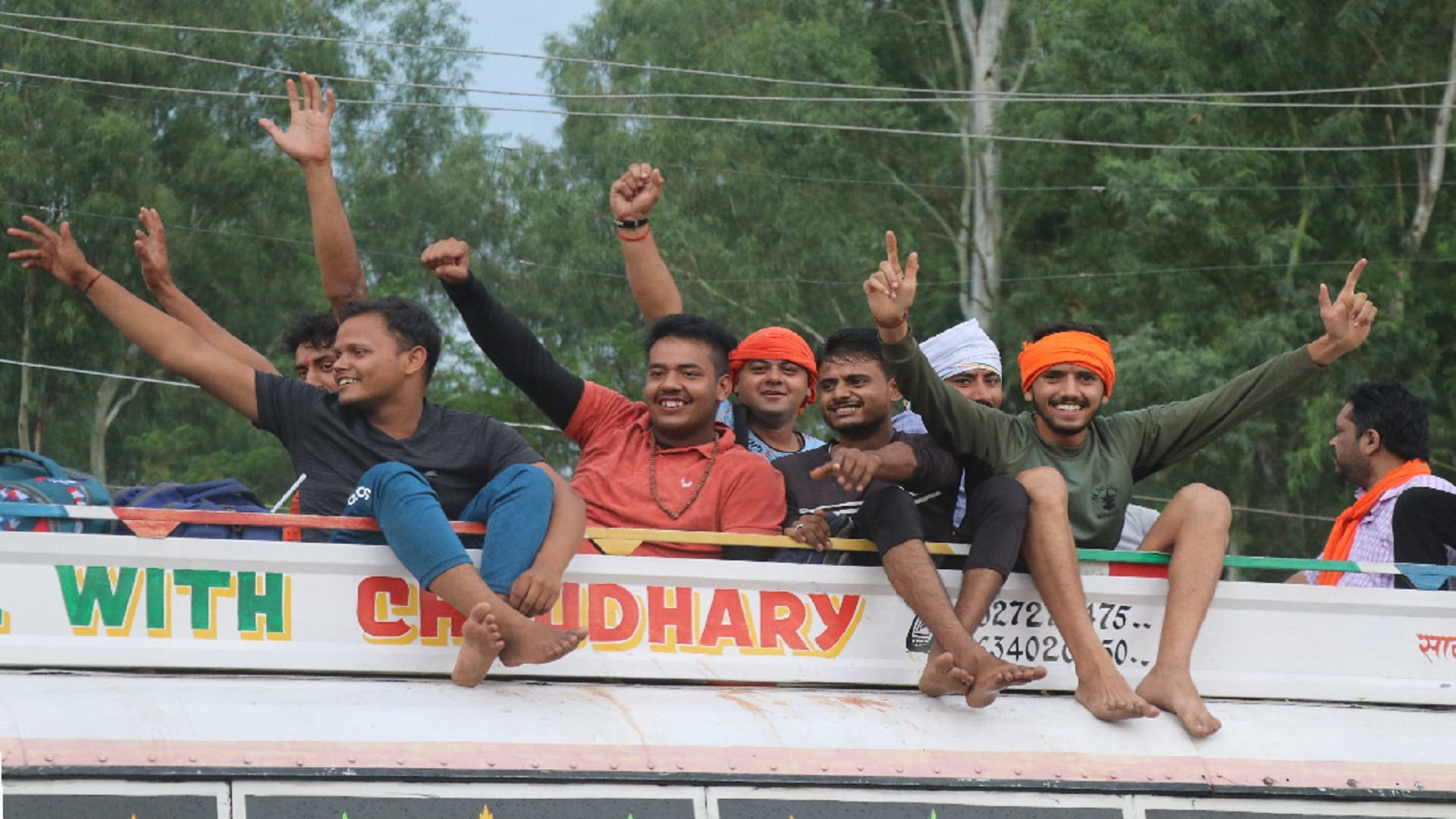 See unique pictures of Kanwar Yatra from Western UP
