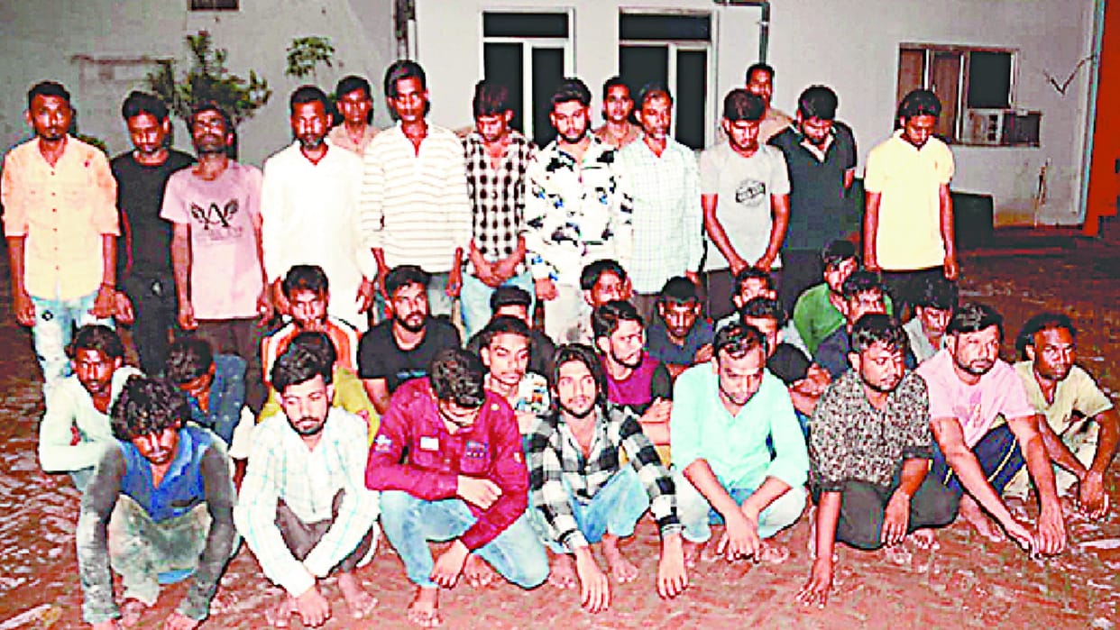 Police have arrested 35 accused including a woman in Meerut