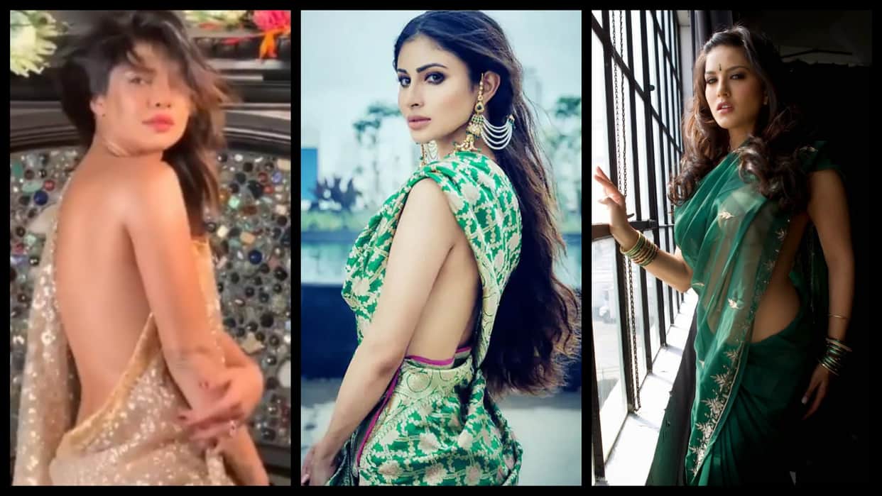 These Actresses Wears Saree Without Blouse for Photoshoot See Full List Here Aishwarya Rai Urfi Javed