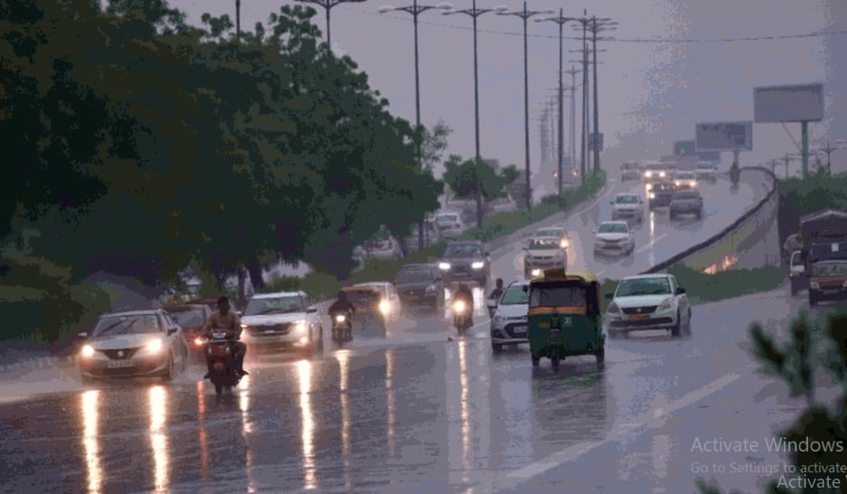 Delhi Weather Rain continues throughout the day in Delhi-NCR orange alert in many states