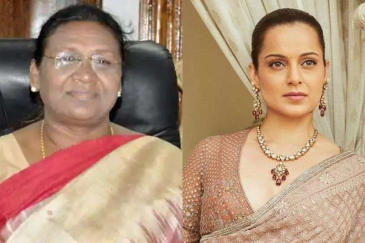 Kangana Ranaut congratulates Draupadi Murmu on winning the presidential election