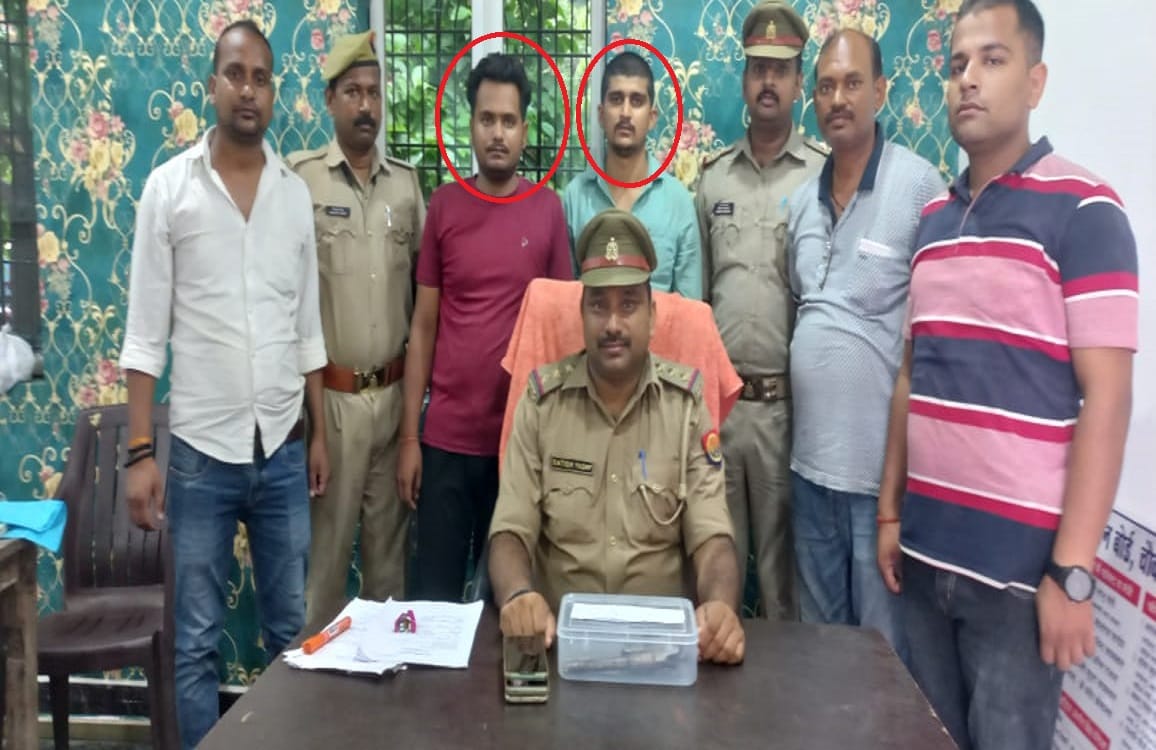 Two accused arrested in firing on contractor were shot in dispute over soil dumping in varanasi