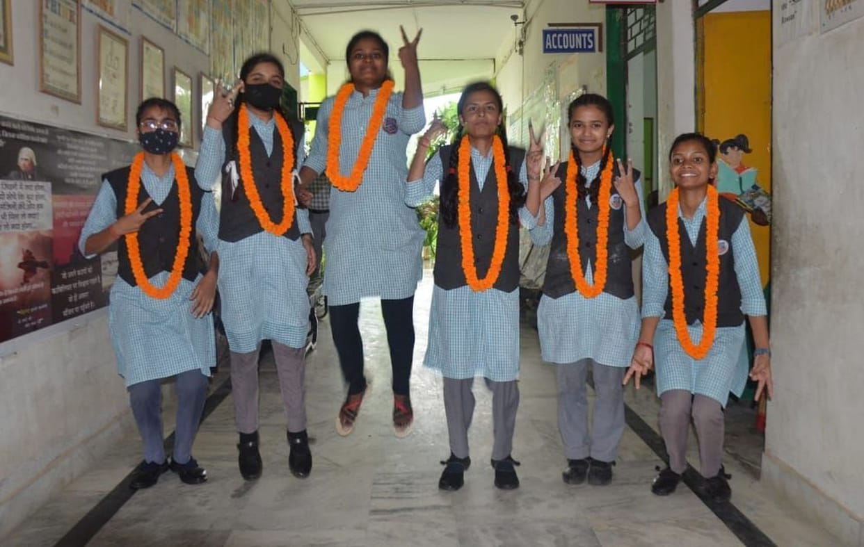 Dominance of girl students between happiness and gaiety