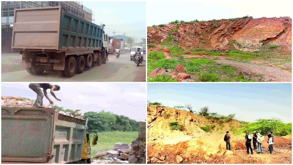 mining mafia in aravali takes out 200 rupees ton stone and sells it in the market for 1400