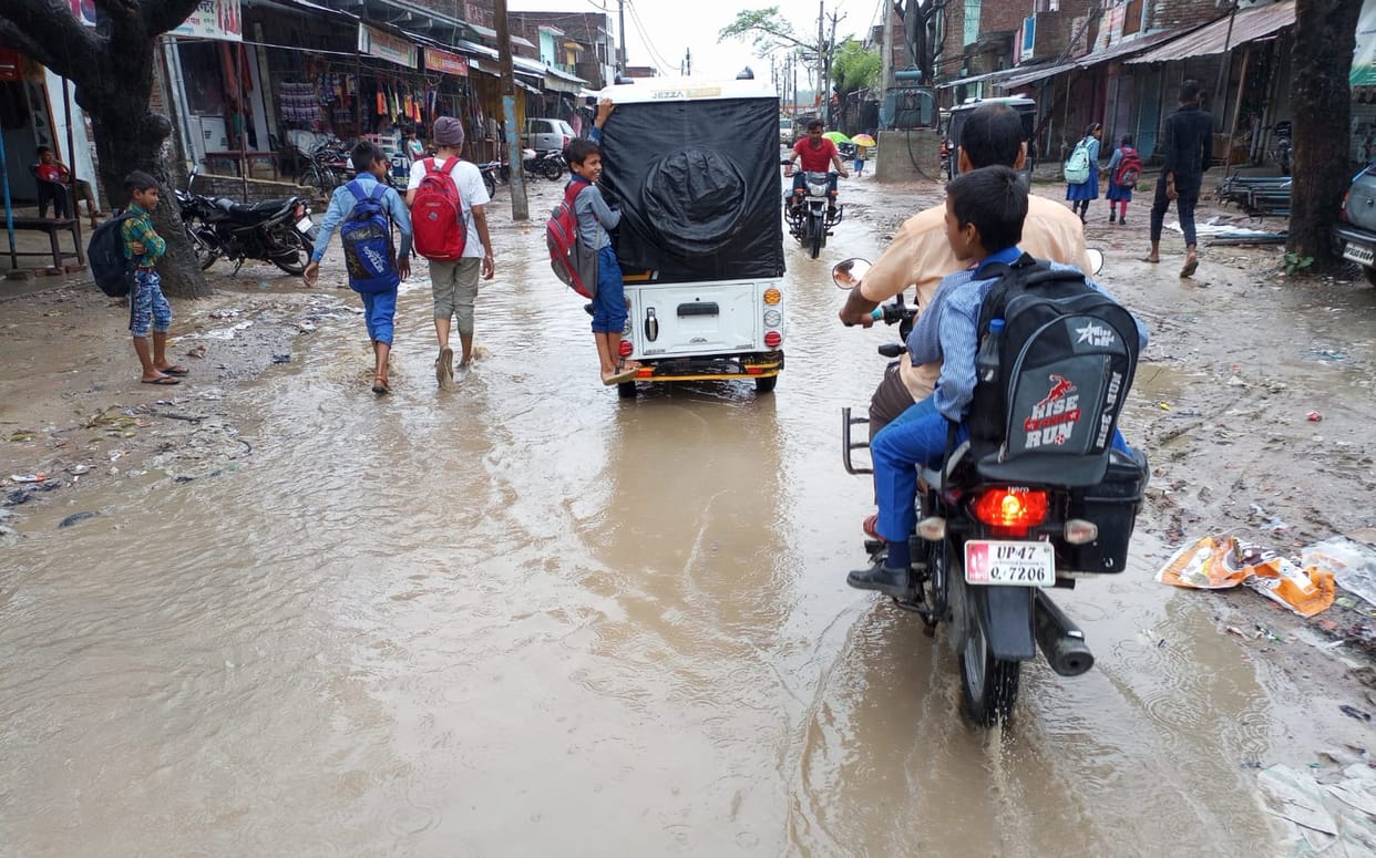 rain,water logging