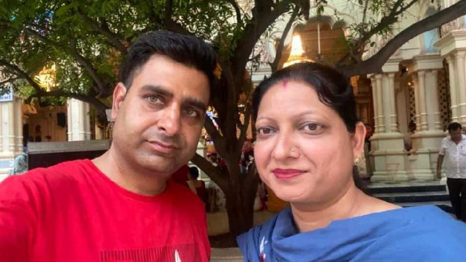 Husband and wife died in road accident in kurukshetra
