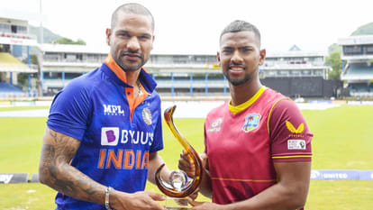 IND vs WI 2nd ODI Shikhar Dhawan chance to complete 1000 runs vs West Indies can break yuvraj dhoni records
