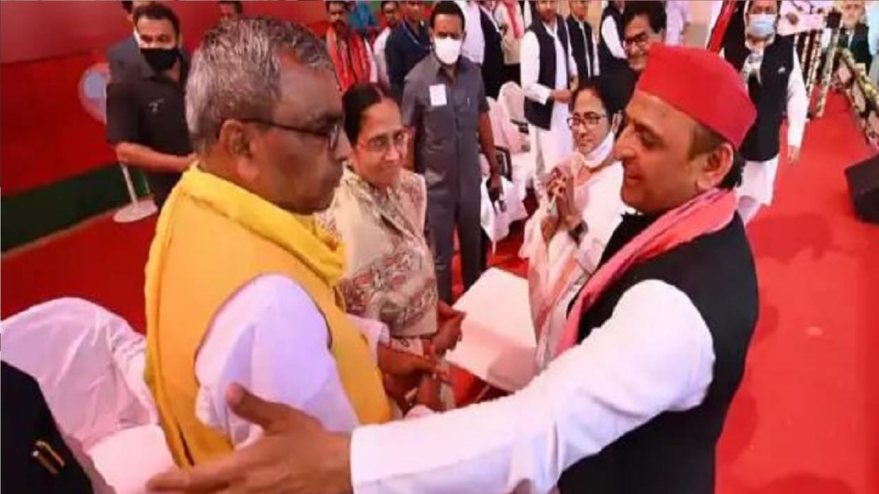 Om Prakash Rajbhar said Divorce papers ready with Akhilesh Yadav Thanks to BJP for Y category security