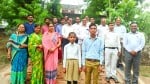 फोटो-22एयूआरपी-17 स्वामी विवेकानंद इंटर कालेज में मौजूद चयनित छात्र-छात्रा व शिक्षक। संवाद