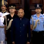 राष्ट्रपति रामनाथ कोविंद का विदाई समारोह