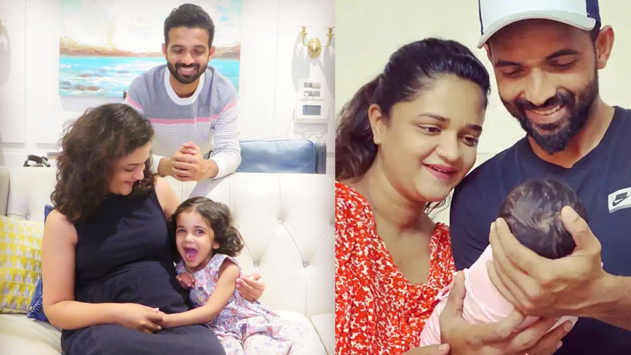 Cricketer Ajinkya Rahane to Become Father for 2nd Time in October 2022 See in Latest Photos