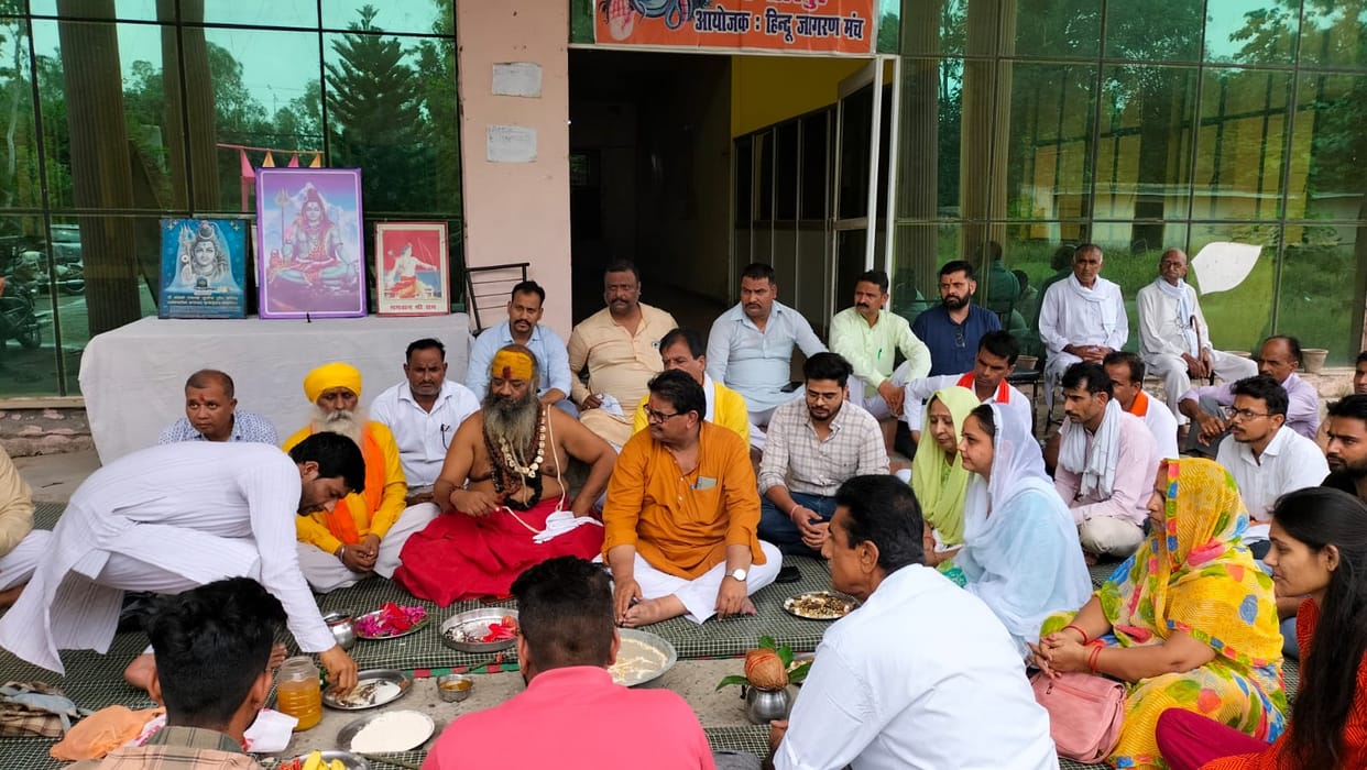 Inauguration of kanwar service camps for the devotees of naive