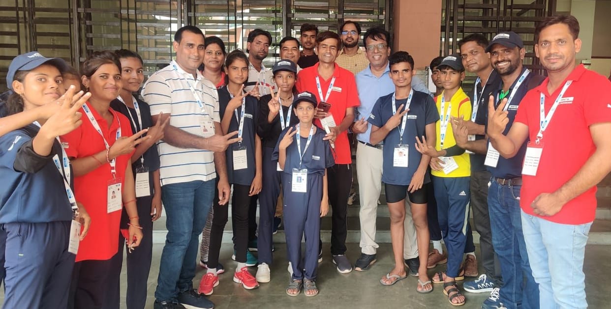Hardoi, Sabrina, Vikesh and Shelly won gold medals