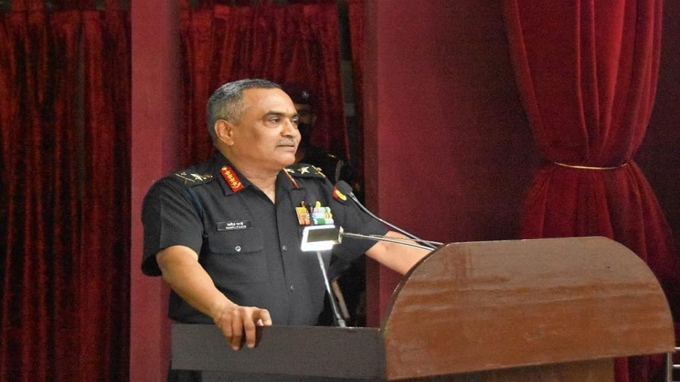 Country's security can't be outsourced or be dependent on largesse of others, self-sufficiency is key: Army ch