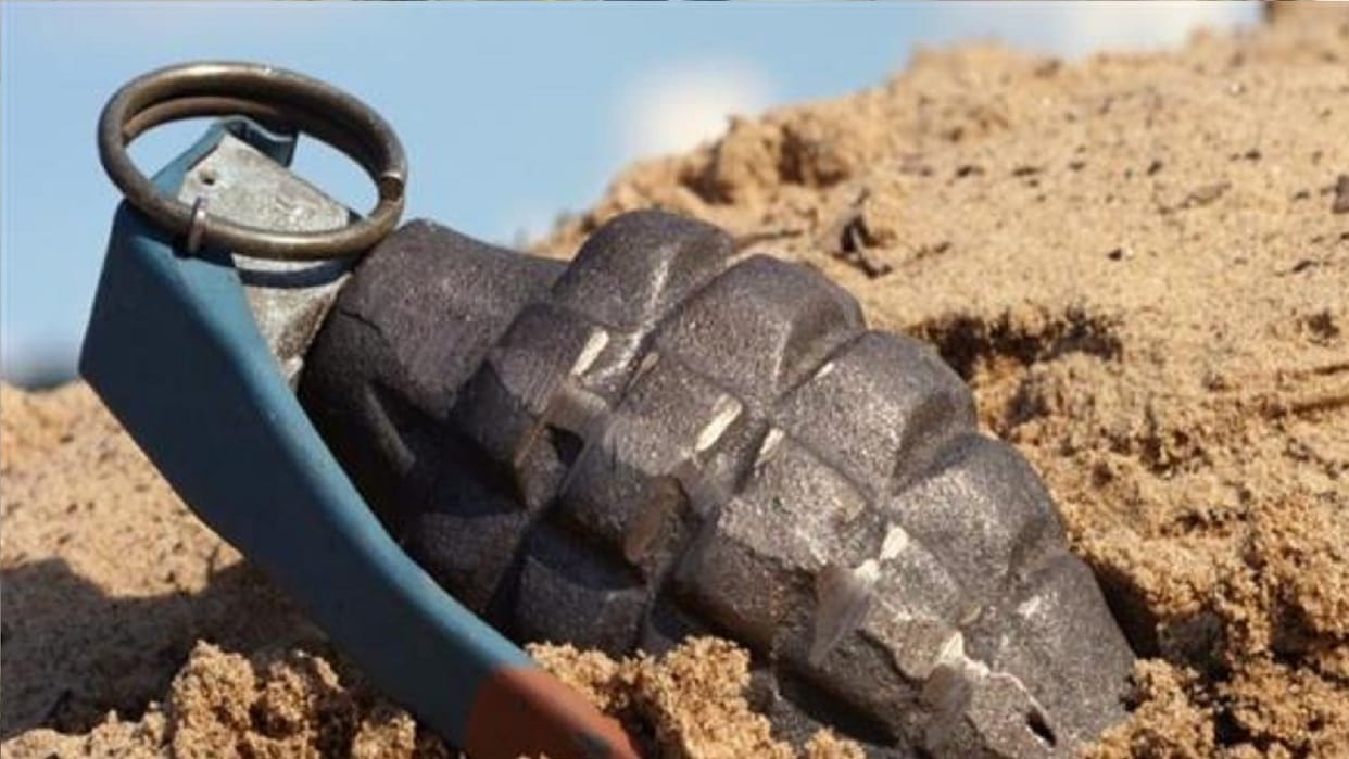 Big success for STF Six arrested with hand grenades in Ghazipur