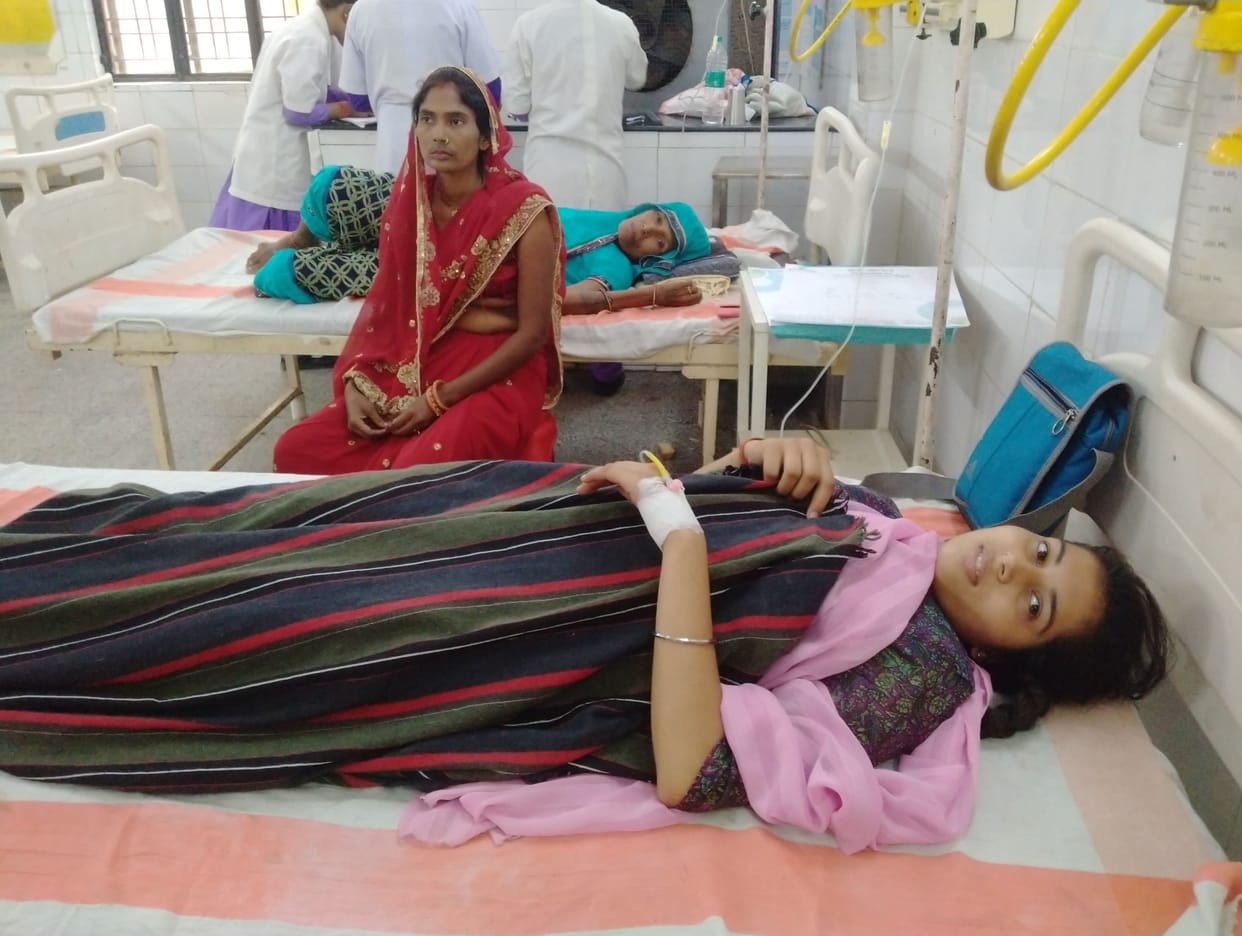 Diarrhea started spreading in Sonbhadra, five patients admitted in two days