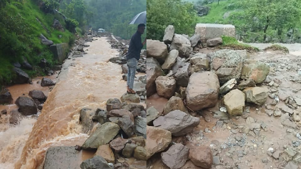 Thousands of vehicles stranded on Jammu-Srinagar highway, Amarnath Yatra affected, air service stalled in Vais
