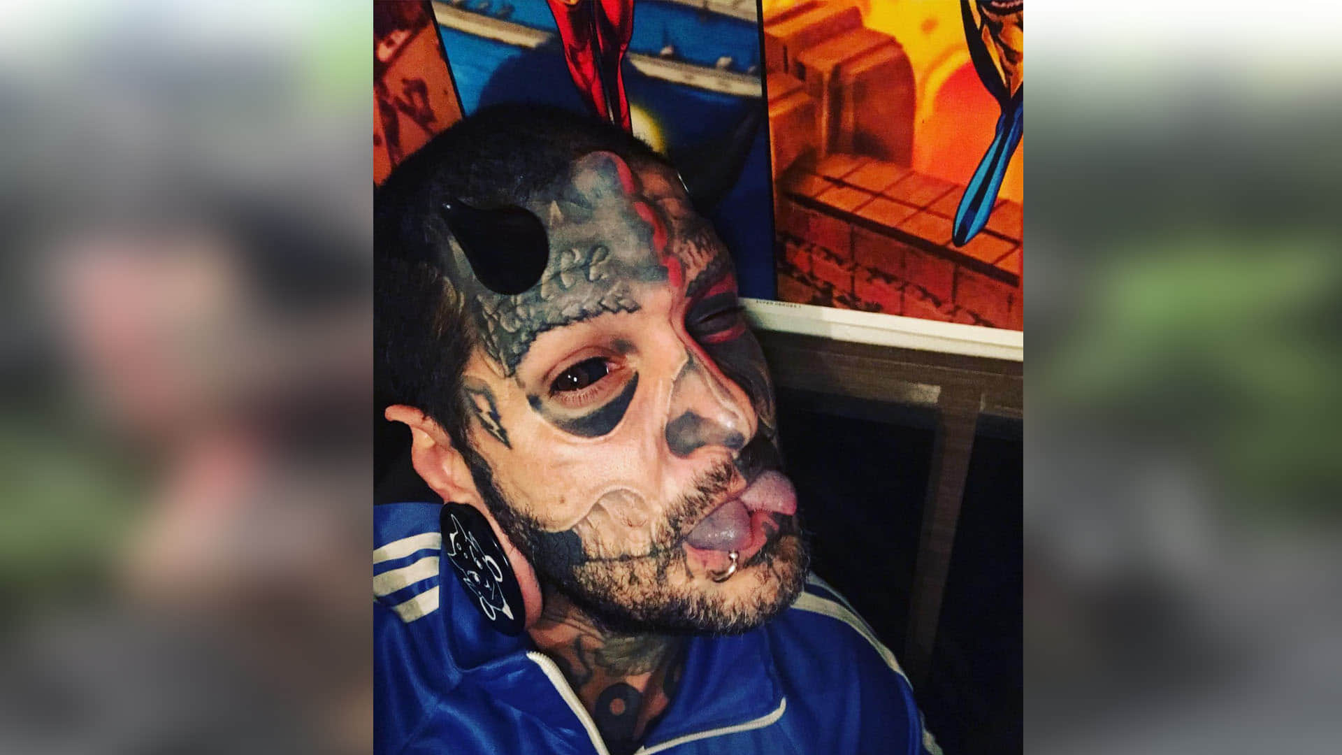 Man With Horn Implants Viral Pics: Spends 40 Lakh Rupees on Body Modification News in Hindi