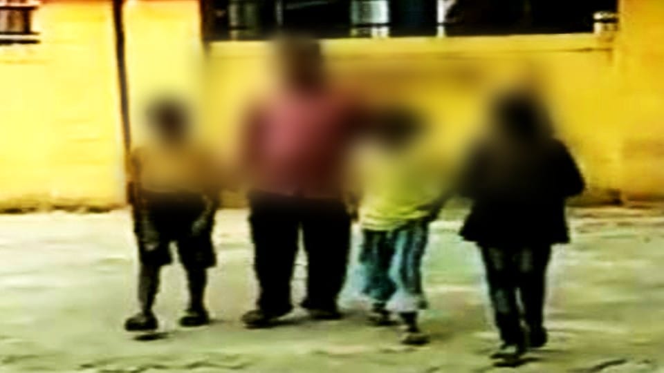 husband alleges Wife relationship with Inspector in mainpuri