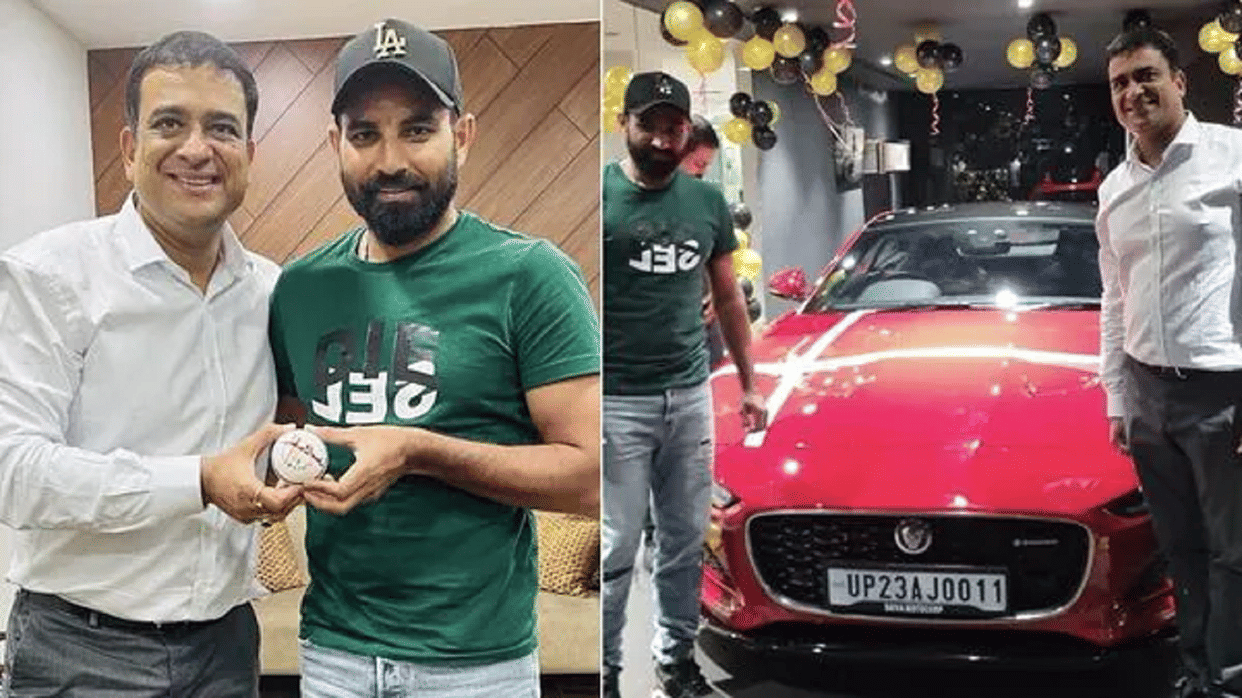 Mohammad Shami buys new Jaguar F-Type luxury sports car check price features specifications