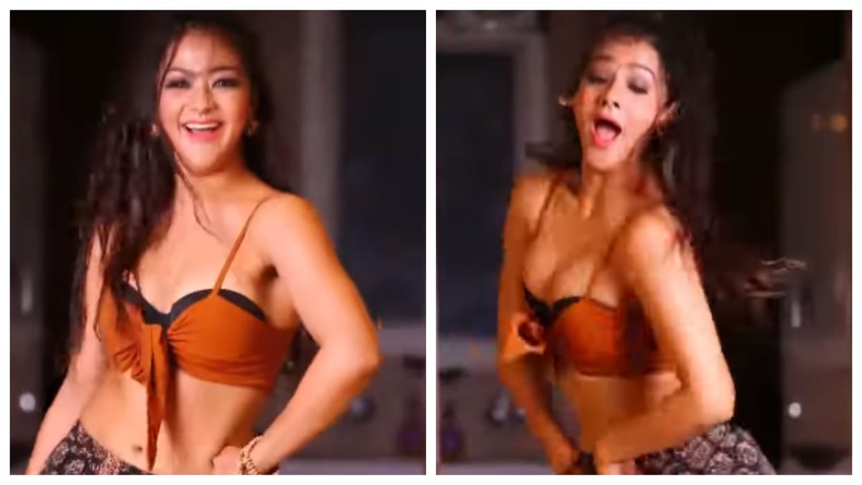 Bhojpuri: actress Namrata Malla shares a dance video on social media goes viral