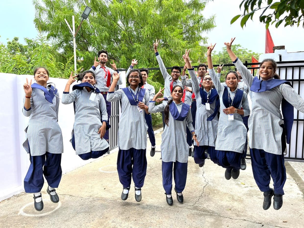 Harshit in Inter, topper of Vedanta district in high school