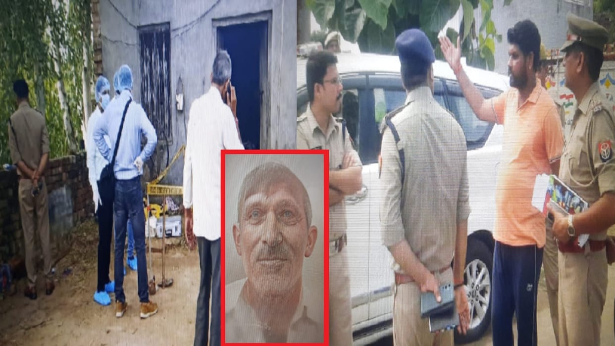 A farmer was murdered with a shovel In a village of Saharanpur and see photoss