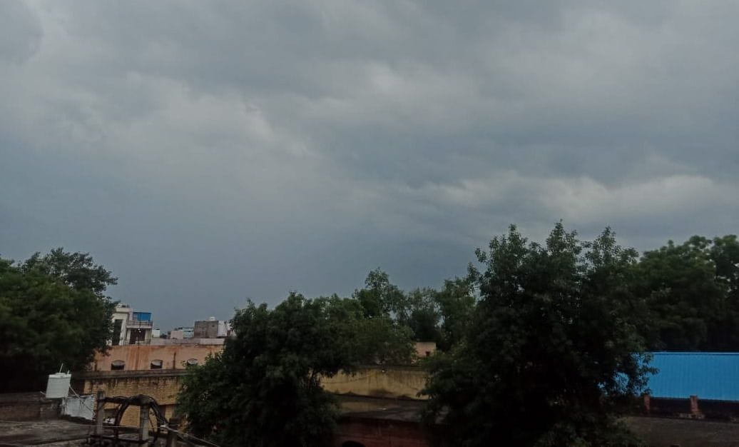 the weather became pleasant due to rain