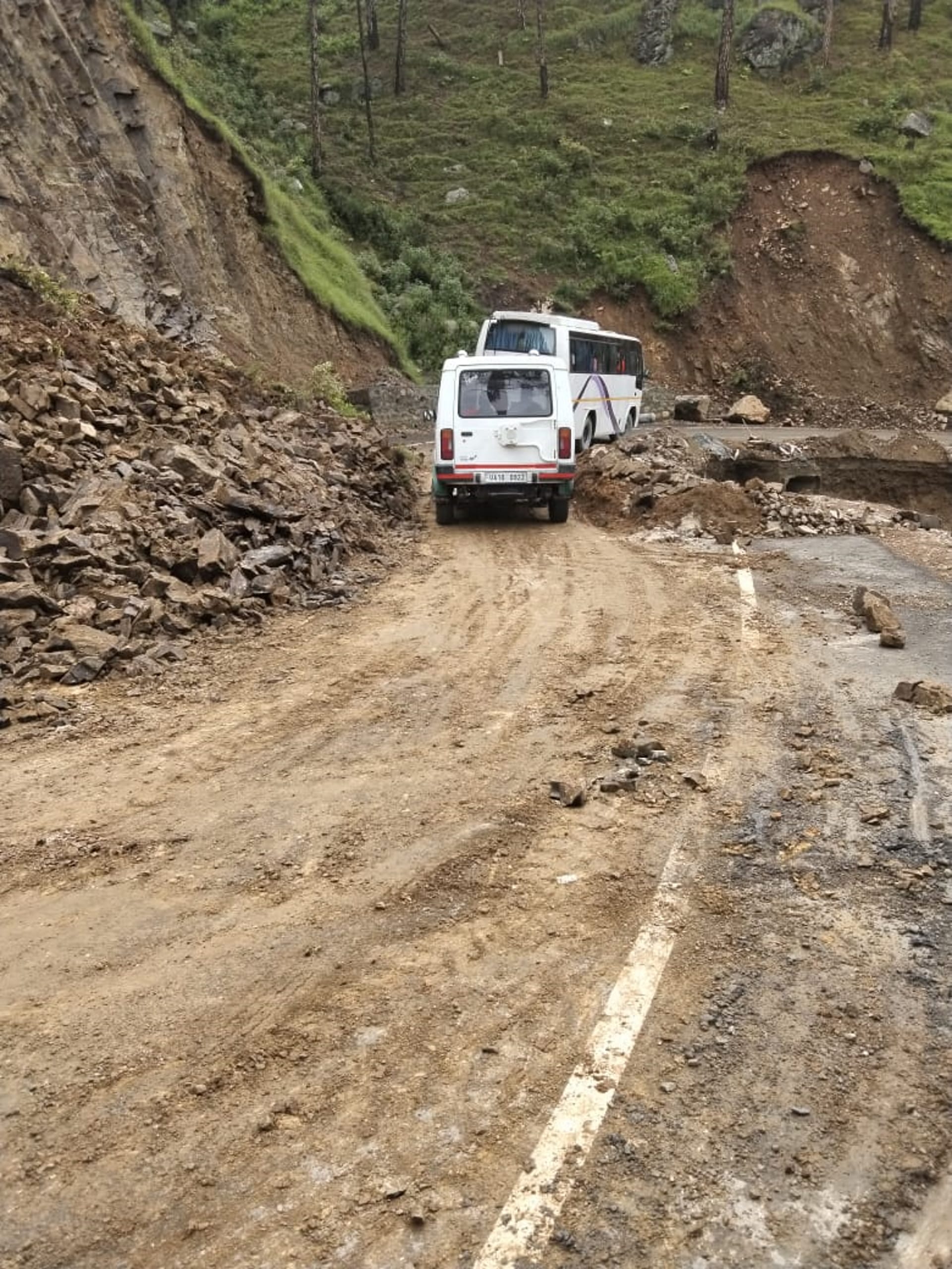 Uttarakhand Weather Heavy rain expected next two days in hilly districts, road Closed See Photos