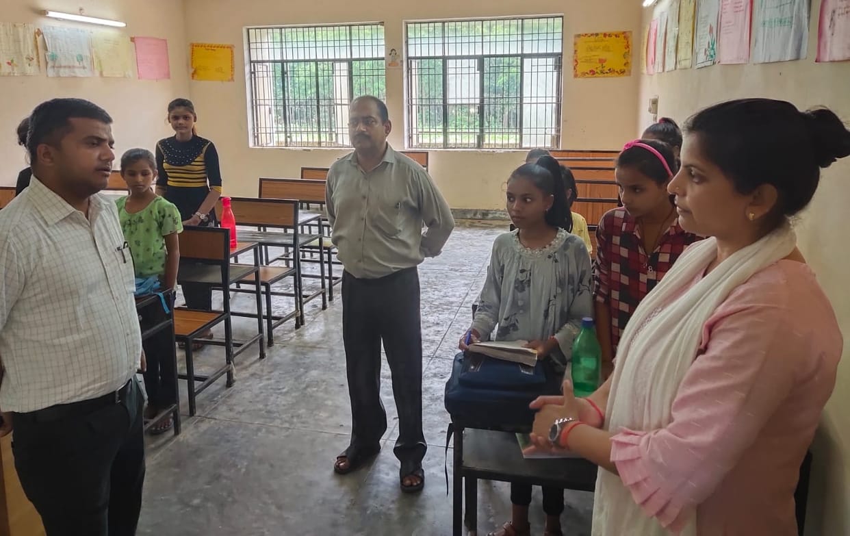 DM found all the flaws in the inspection of Ashram system school