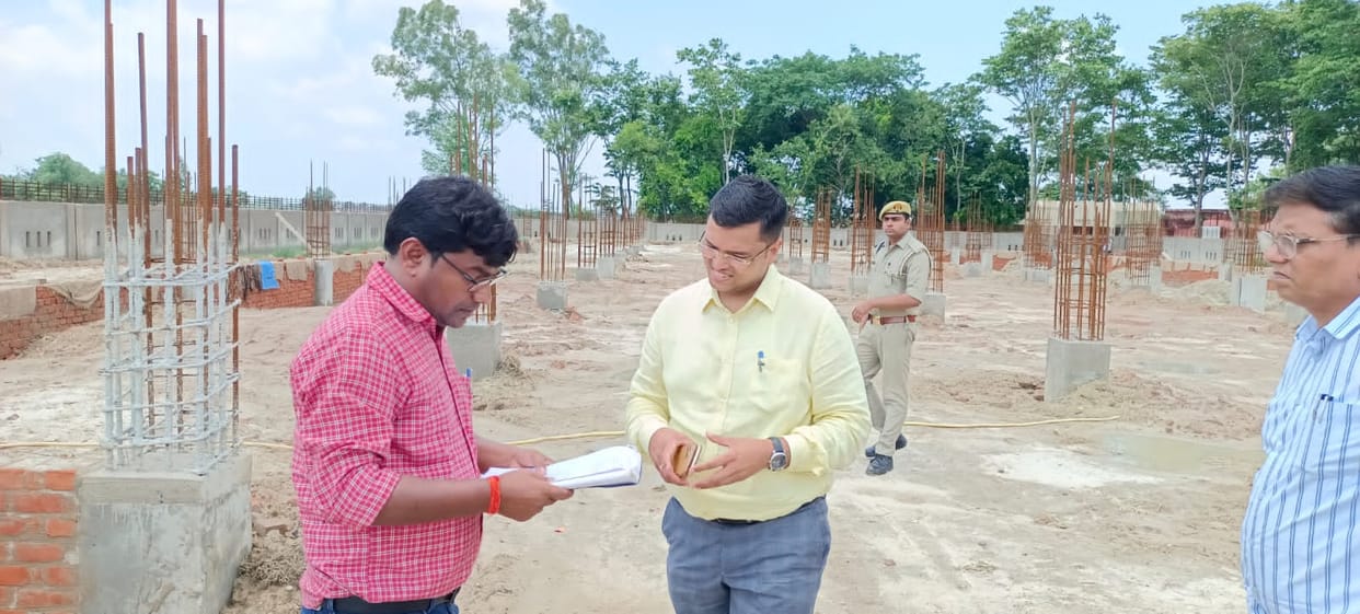 DM did surprise inspection of drug ware house under construction