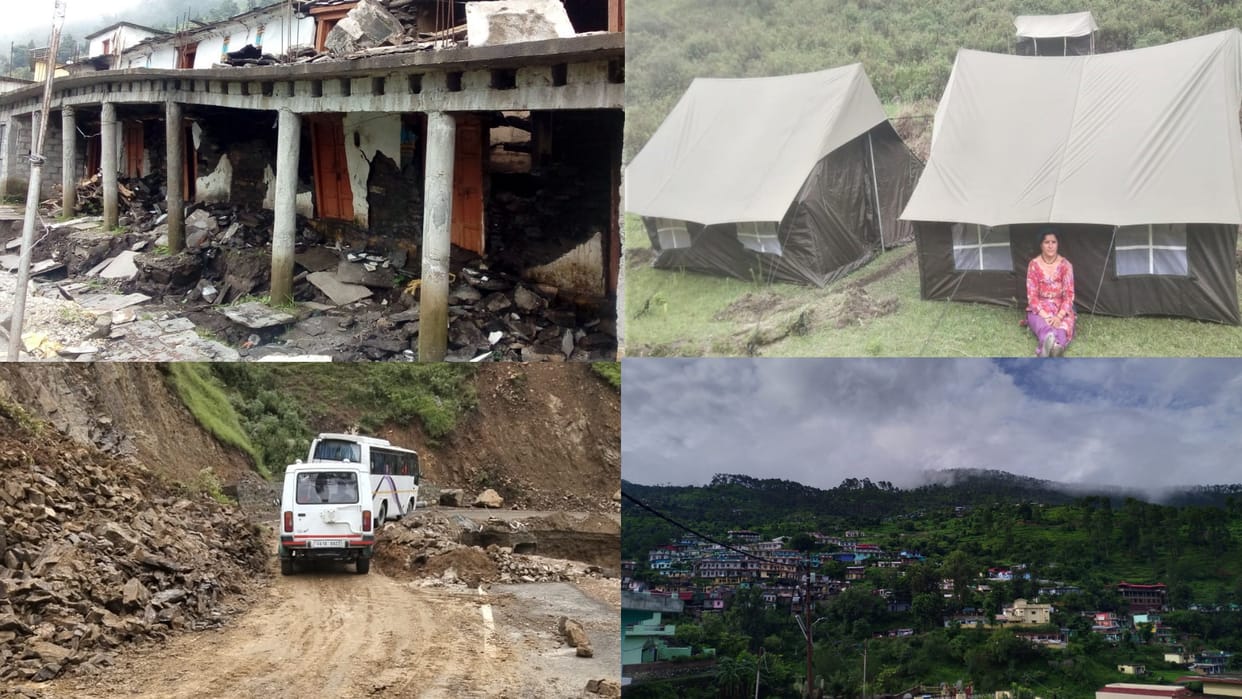 Uttarakhand Weather Heavy rain expected next two days in hilly districts, road Closed See Photos