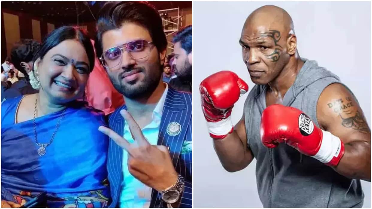 Liger: Vijay Deverakonda mom was worried about him fighting with Mike Tyson in film, She did Puja before shoot