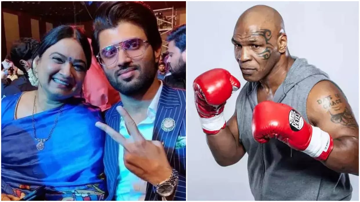 Liger: Vijay Deverakonda mom was worried about him fighting with Mike Tyson in film, She did Puja before shoot
